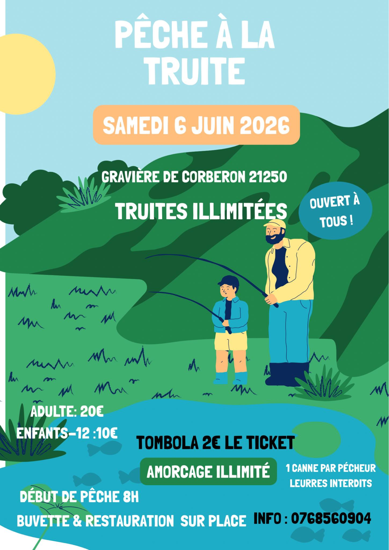 lâcher truites corberon